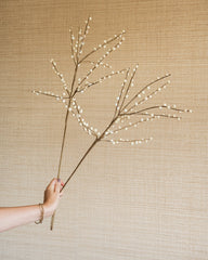 Faux Flower Snowberry Branch - Things I Like Things I Love