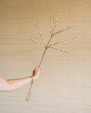 Faux Flower Snowberry Branch - Things I Like Things I Love