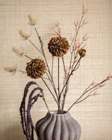 Faux Flower Thistle Beige - Things I Like Things I Love