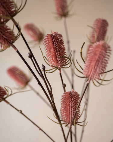 Faux Flower Thistle Pink - Things I Like Things I Love