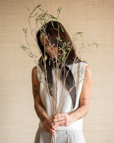 Faux Flower Willow Green - Things I Like Things I Love