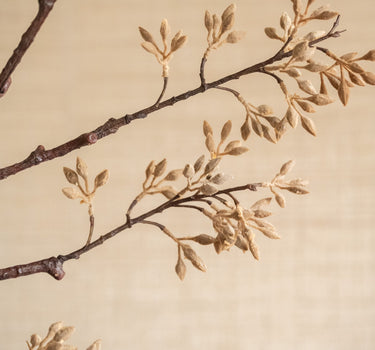 Faux Flower Wutong Beige - Things I Like Things I Love