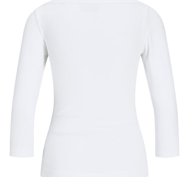 Fifi Boatneck Top Bright White - Things I Like Things I Love