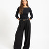 Fifi Boatneck Top Zwart - Things I Like Things I Love
