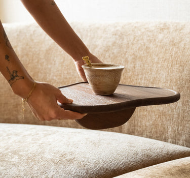 Fitted Sofa Tray Mango Wood - Things I Like Things I Love