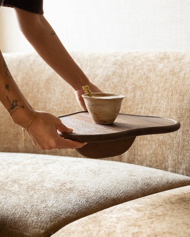 Fitted Sofa Tray Mango Wood - Things I Like Things I Love