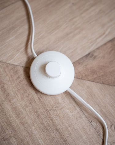 Floor Lamp Loft Bouclé Beige - Things I Like Things I Love