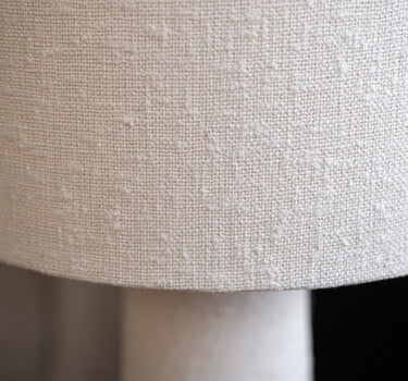 Floor Lamp Loft Bouclé Beige - Things I Like Things I Love