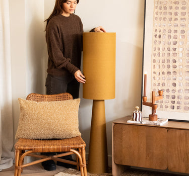 Floor Lamp Loft Bouclé - Things I Like Things I Love