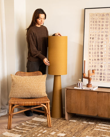 Floor Lamp Loft Bouclé - Things I Like Things I Love