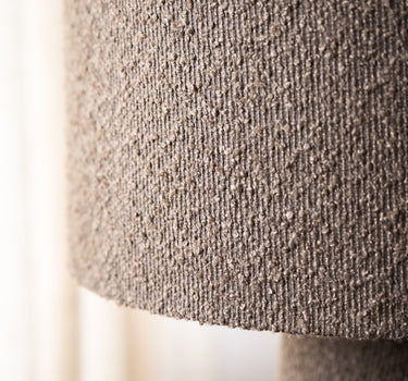 Floor Lamp Micky Bouclé Brown - Things I Like Things I Love