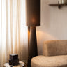 Floor Lamp Micky Bouclé Brown - Things I Like Things I Love