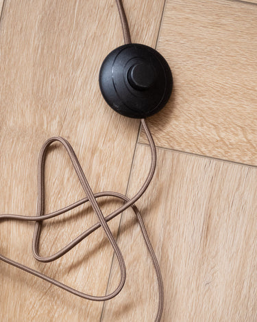 Floor Lamp Micky Bouclé Brown - Things I Like Things I Love