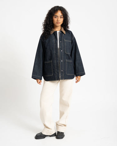 Flynn Barn Jacket Blue Denim - Things I Like Things I Love