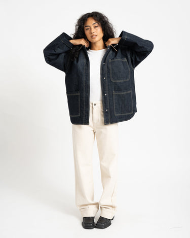 Flynn Barn Jacket Blue Denim - Things I Like Things I Love