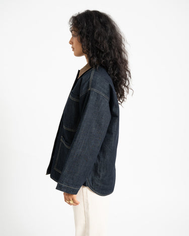 Flynn Barn Jacket Blue Denim - Things I Like Things I Love
