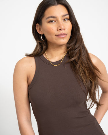 Forest Rib Top Seal Brown - Things I Like Things I Love