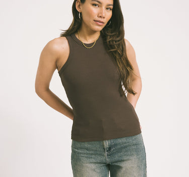 Forest Rib Top Seal Brown - Things I Like Things I Love