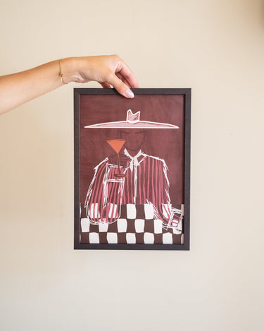 Fotolijst A4 Eikenhout Bruin - Things I Like Things I Love