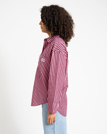 FRIDA BUTTON SHIRT BOX Windsor Wine/BEGONIA - Things I Like Things I Love