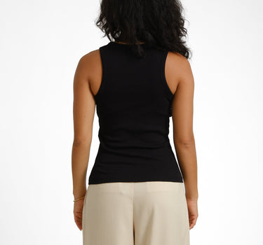 Frida U - Neck Top Black - Things I Like Things I Love