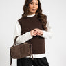 Fringy Studbag Brown - Things I Like Things I Love
