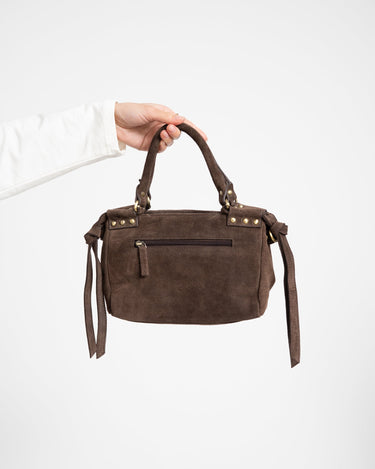 Fringy Studbag Brown - Things I Like Things I Love