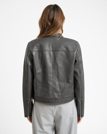 Geena Wash PU Racer Black - Things I Like Things I Love