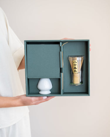 Gift Set - Handmade Japanese Matcha Set Hisui - Things I Like Things I Love