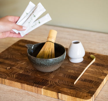 Gift Set - Handmade Japanese Matcha Set Hisui - Things I Like Things I Love