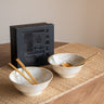 Gift Set - Handmade Japanese Ramen Bowl Yukishino - Things I Like Things I Love