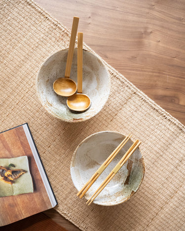 Gift Set - Handmade Japanese Ramen Bowl Yukishino - Things I Like Things I Love