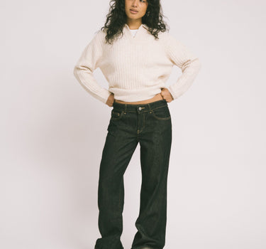 Gina Tricot Fold Up Jeans Blue - Things I Like Things I Love