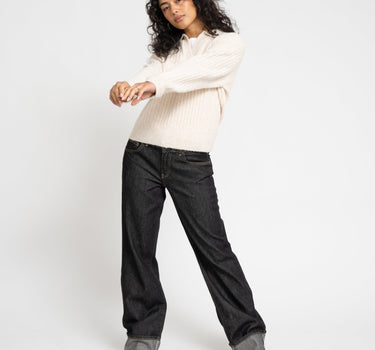 Gina Tricot Fold Up Jeans Blue - Things I Like Things I Love