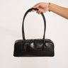 Gina Tricot Teckel Bag Black Croco Zwart - Things I Like Things I Love
