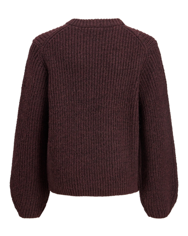 Gloria Global Crew Neck Knit GIRLS Fudge - Things I Like Things I Love