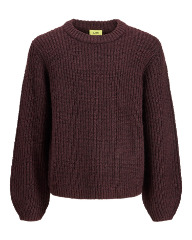 Gloria Global Crew Neck Knit GIRLS Fudge - Things I Like Things I Love