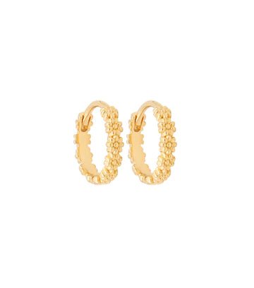 Goldfilled Earrings Floral Click - Things I Like Things I Love