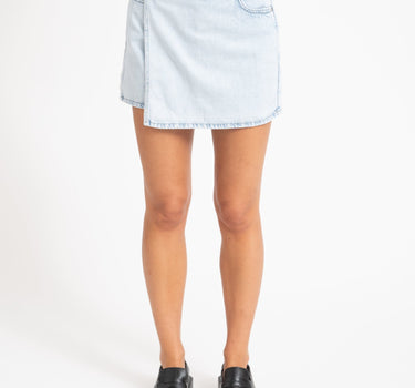 Greta Skort Light Blue Denim - Things I Like Things I Love