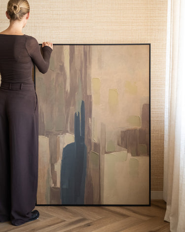 Groot Handgeschilderd Schilderij Dune - Things I Like Things I Love