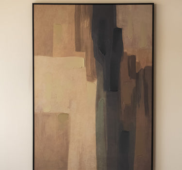 Groot Handgeschilderd Schilderij Earthbound - Things I Like Things I Love