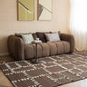 Groot Handgeweven Vloerkleed Stripescape Bruin - Things I Like Things I Love