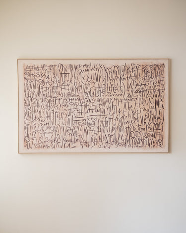 Groot Schilderij Cuardo Linnen - Things I Like Things I Love