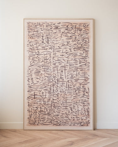 Groot Schilderij Cuardo Linnen - Things I Like Things I Love