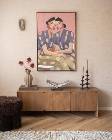 Groot Schilderij Twee Vrouwen - Things I Like Things I Love