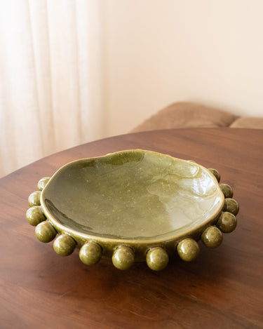 Grote Deco Schaal Viro Groen - Things I Like Things I Love