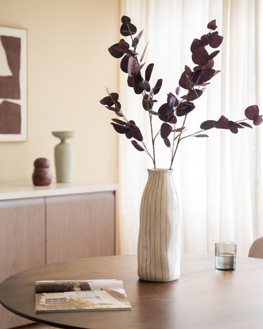 Grote Deco Vaas Crudo Gestreept - Things I Like Things I Love