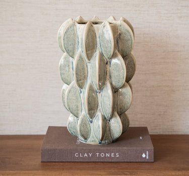 Grote Deco Vaas Disc Ceramic - Things I Like Things I Love