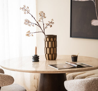 Grote Deco Vaas Moscy Bruin - Things I Like Things I Love