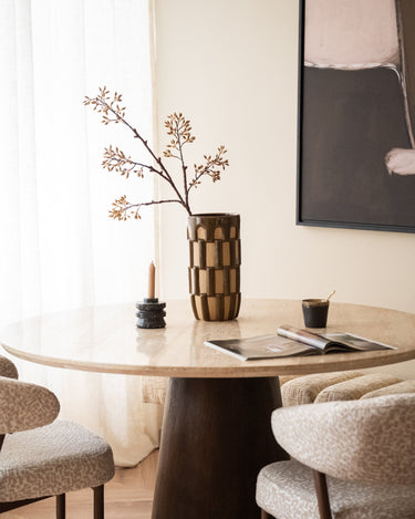 Grote Deco Vaas Moscy Bruin - Things I Like Things I Love